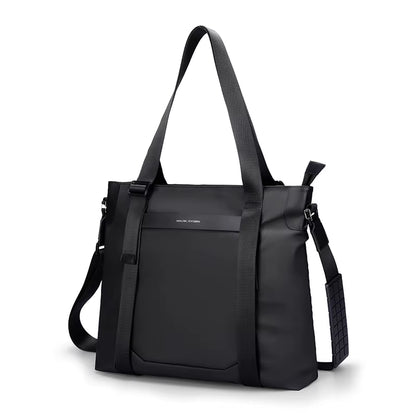 Multifunctional Leather Messenger Bag Men Black Crossbody Bag Large Capacity Stylish Men Shoulder Bag Men