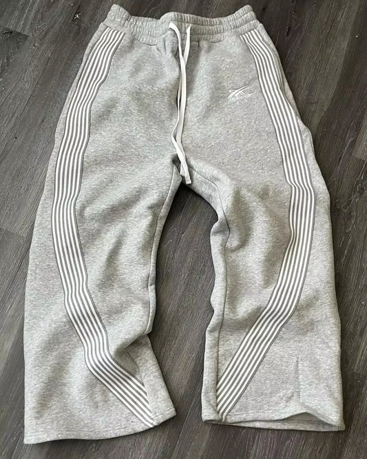 Striped Baggy Joggers