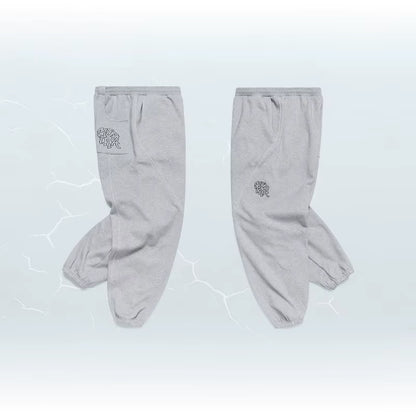 Y2K Trendy Joggers Street Retro Streamlined Seams Embroidery Logo Unisex Sweatpants Hip Hop Harajuku Oversized Fit Casual Pants